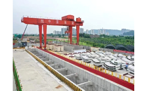 深圳地鐵16號線盾構(gòu)機(jī)托架及反力架配套工程