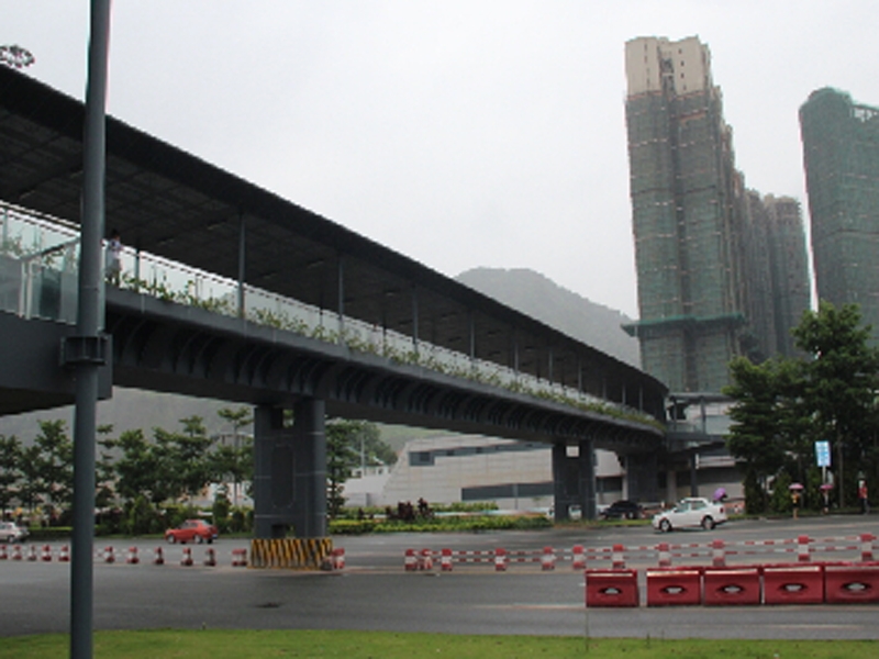 民樂(lè)人行天橋